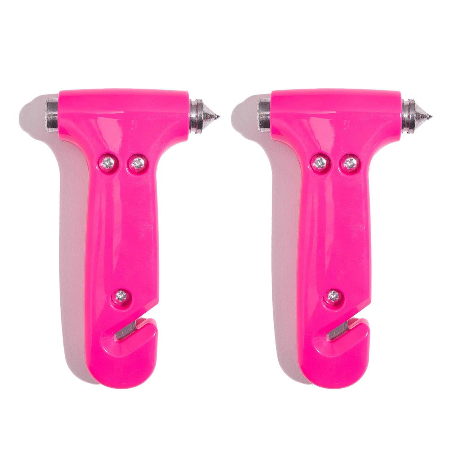 Super-cute Emergency Escape Hammer and Seatbelt Cutter