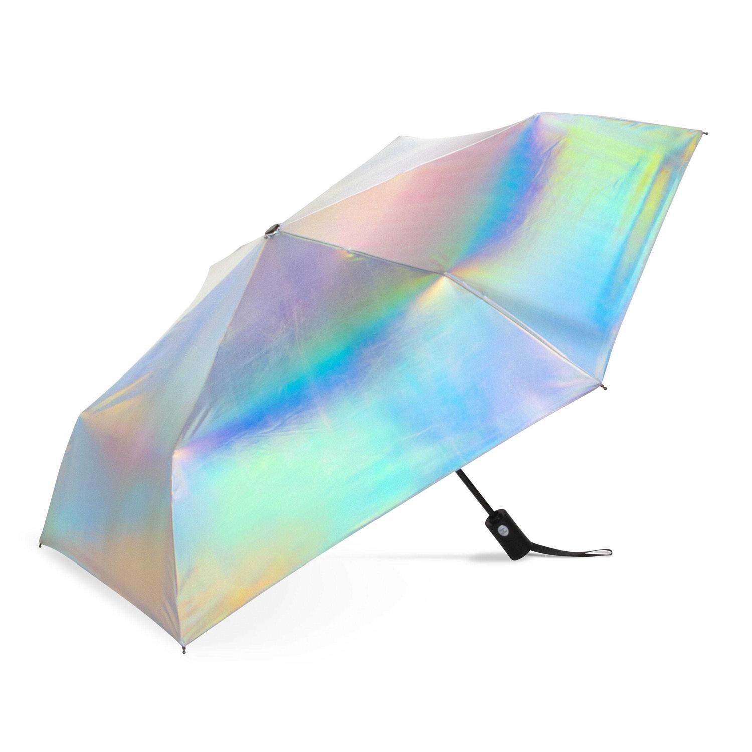 ShedRain Auto Open & Close Umbrella Iridescent