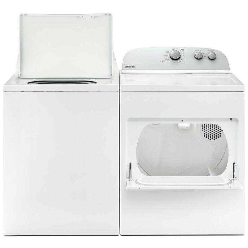 3.8-3.9 Cu. Ft. Whirlpool Top Load Washer with Removable Agitator