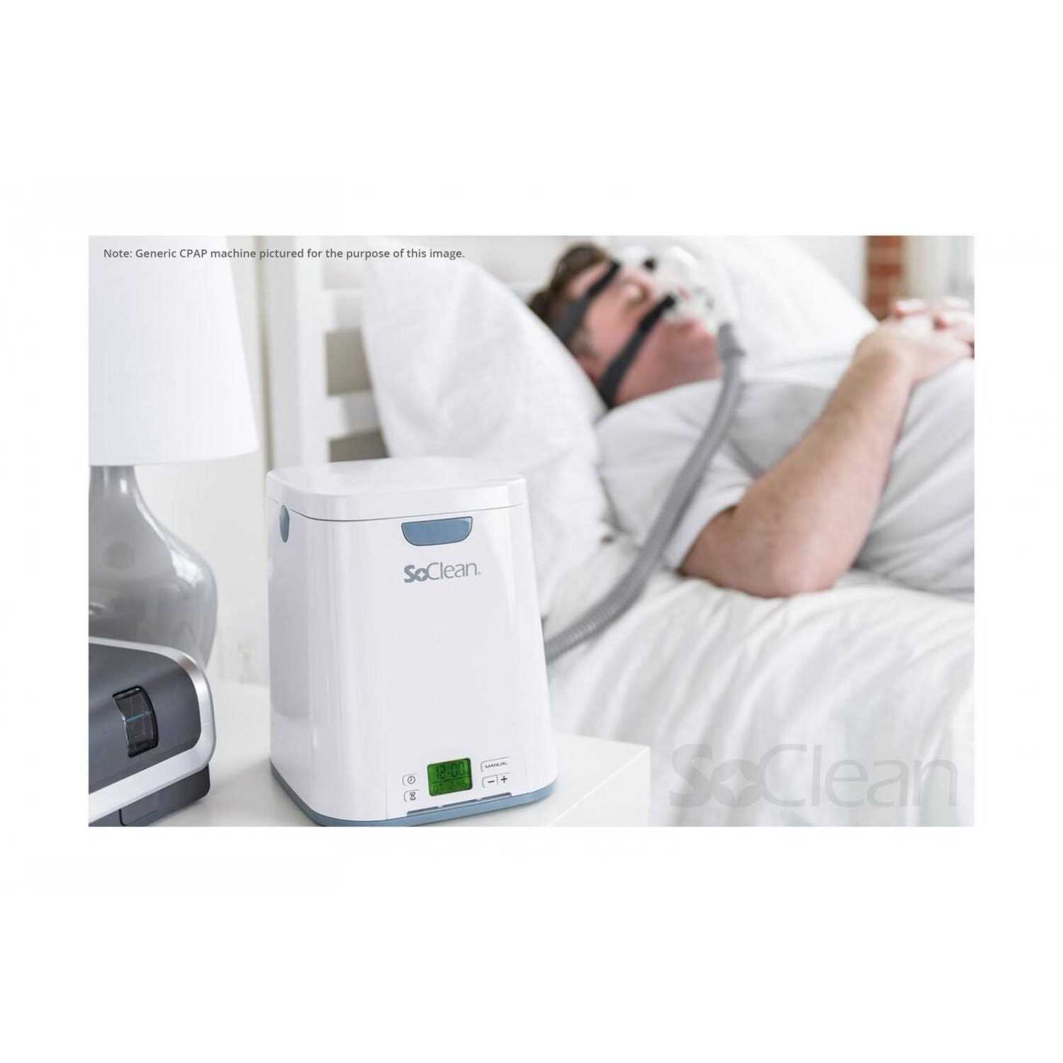 SoClean 2 Automatic CPAP Cleaner Sanitizer + DreamStation Tubing Adapter