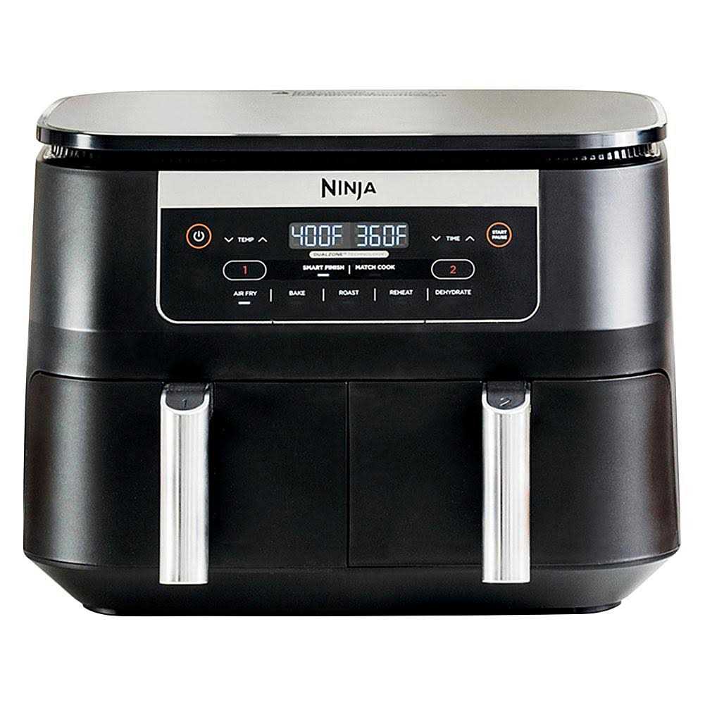 Ninja Foodi 2-Basket 5-in-1 Air Fryer with DualZone Technology