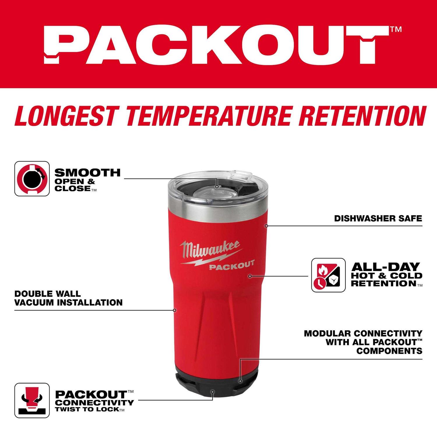 Milwaukee PACKOUT 20oz Tumbler 48-22-8392R