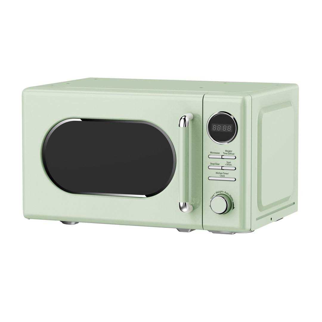 Magic Chef 0.7 cu. ft. Retro Countertop Microwave MCPMC77CM