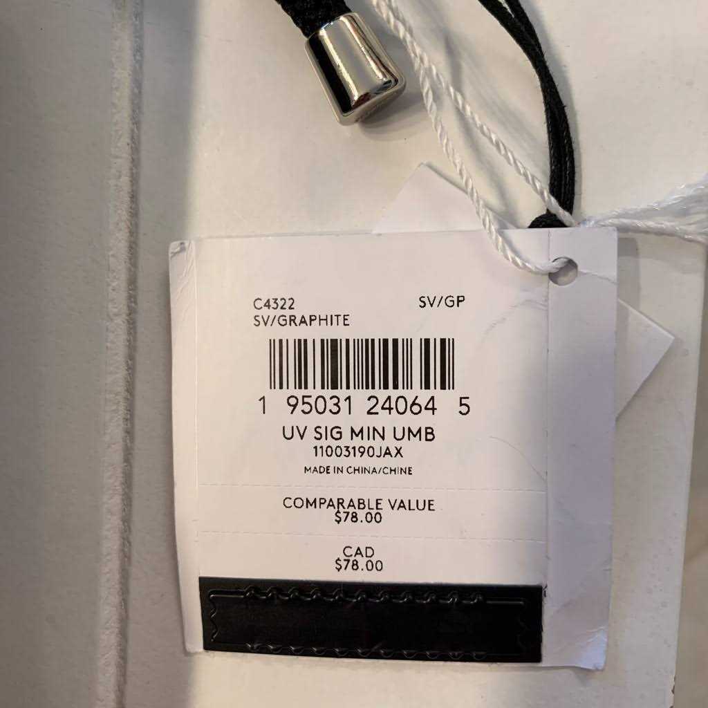 Coach Uv Signature Mini Umbrella