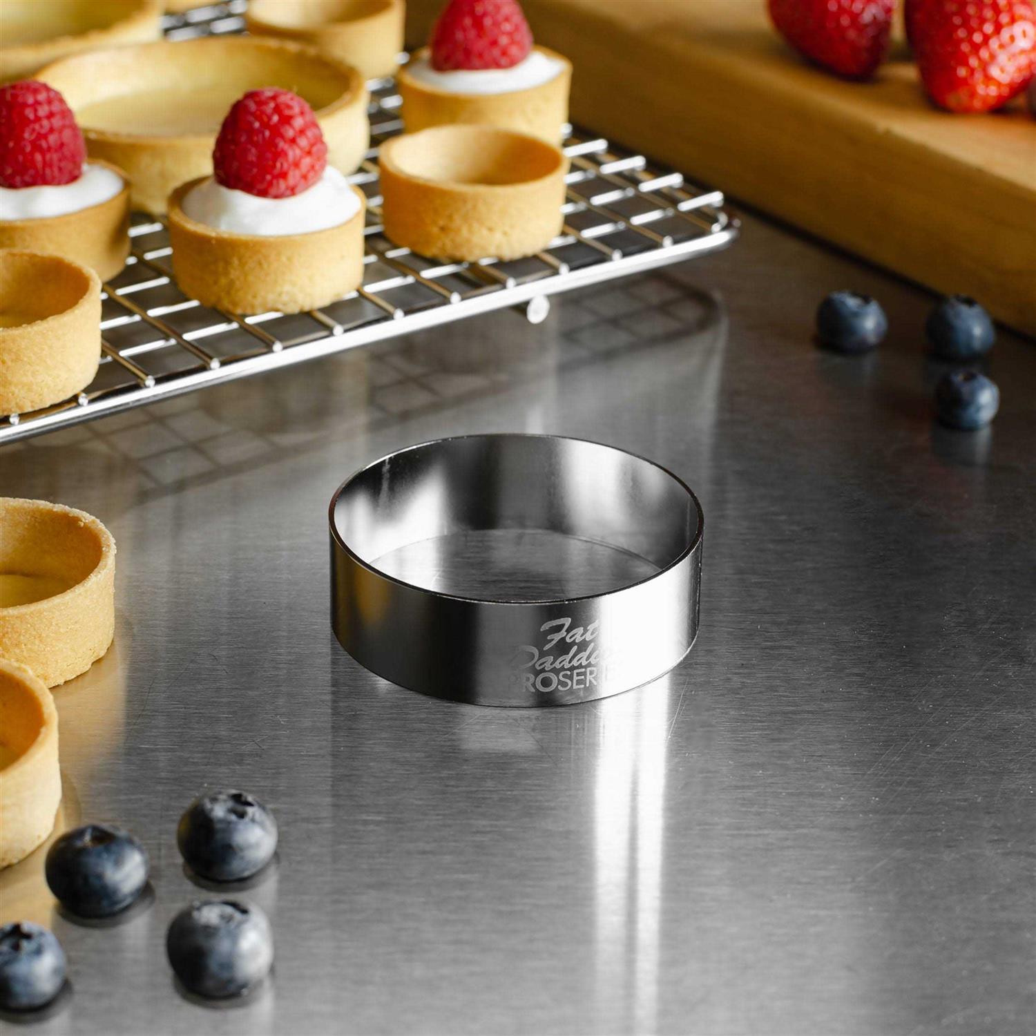 Fat Daddio’s Stainless Steel Round Cake Pastry Ring