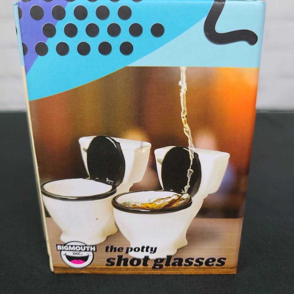 Bigmouth Inc. Toilet Shot Glass Set