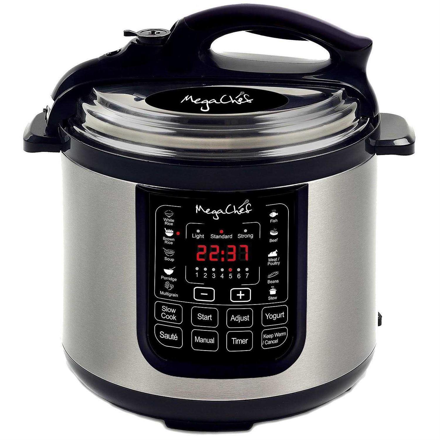 Megachef 8-Qt. Digital Pressure Cooker