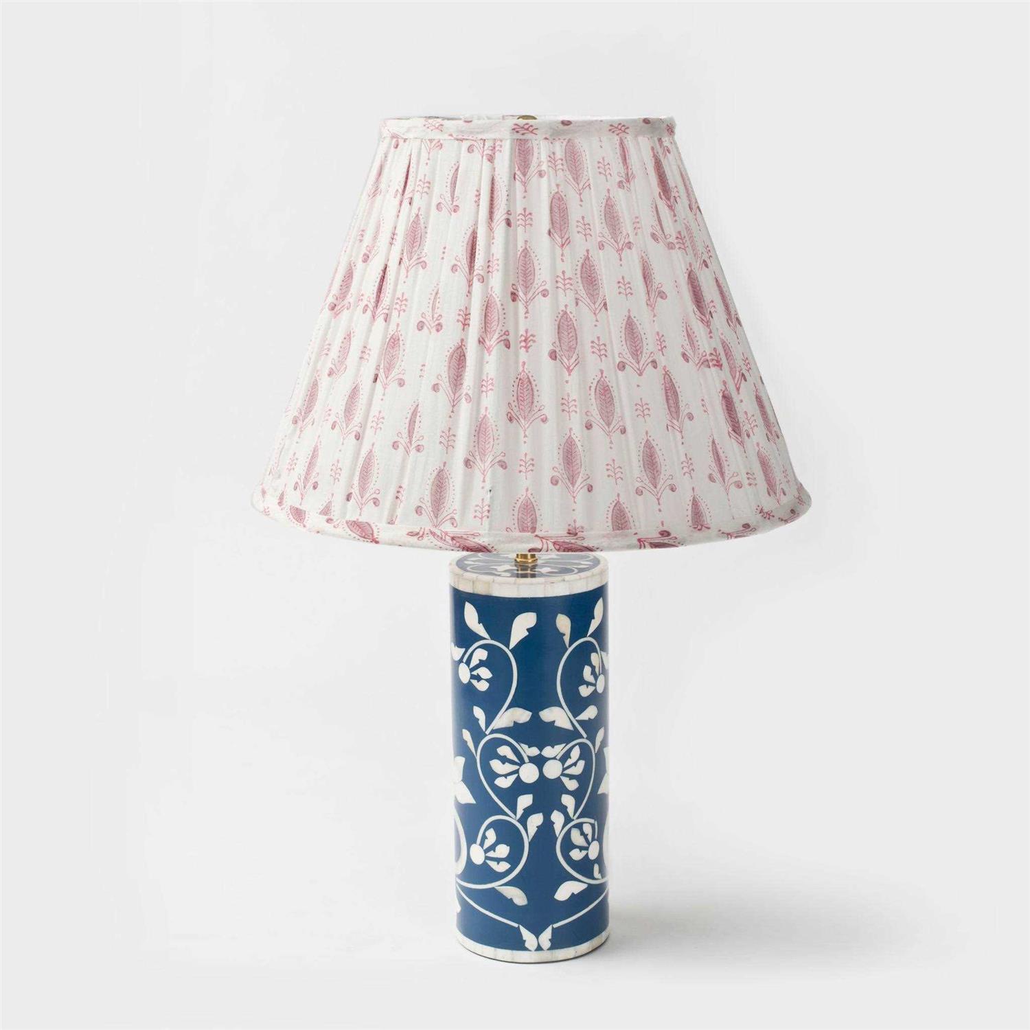 Mela Artisans Blokette Pattern Lamp Shade