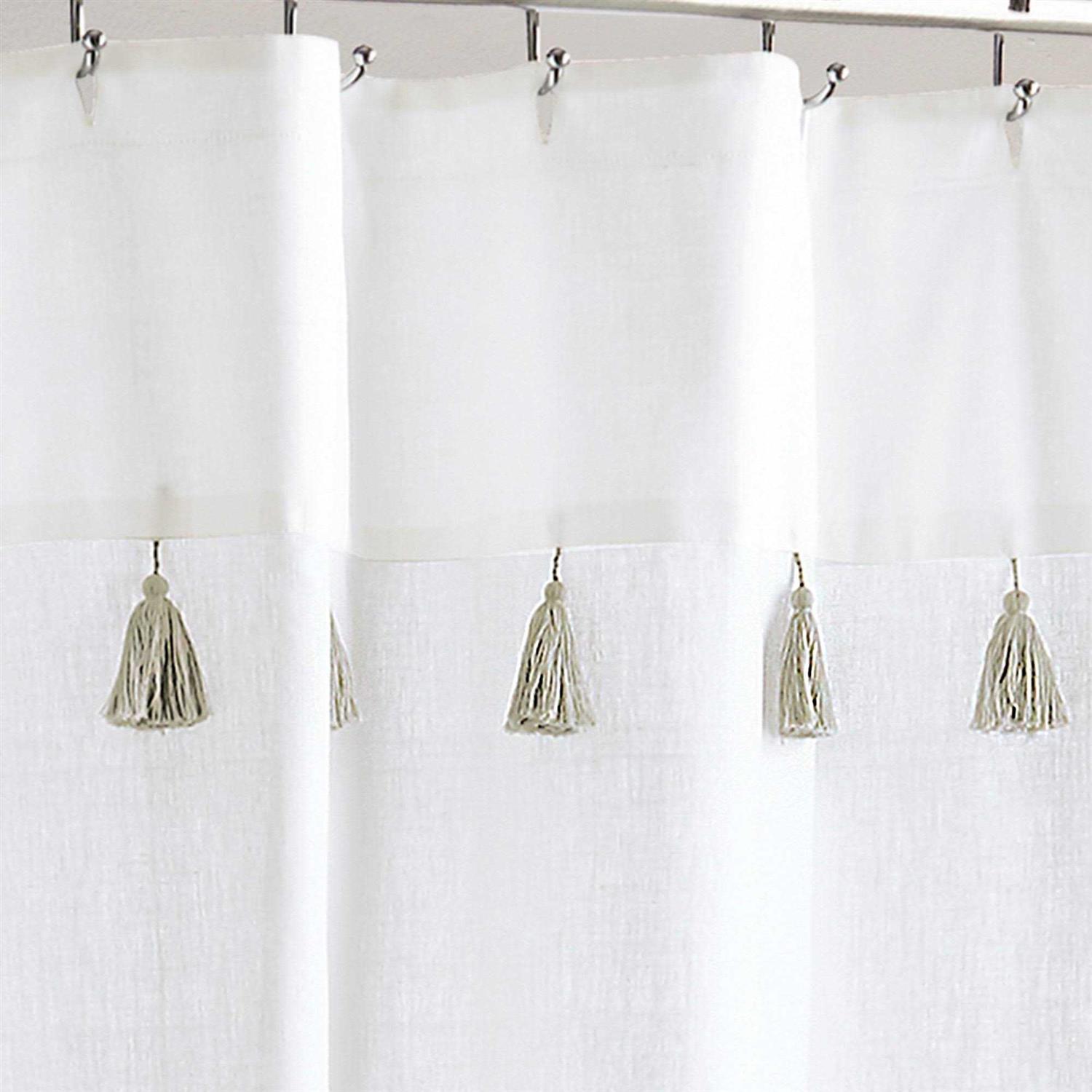 Peri Panama Stripe Shower Curtain