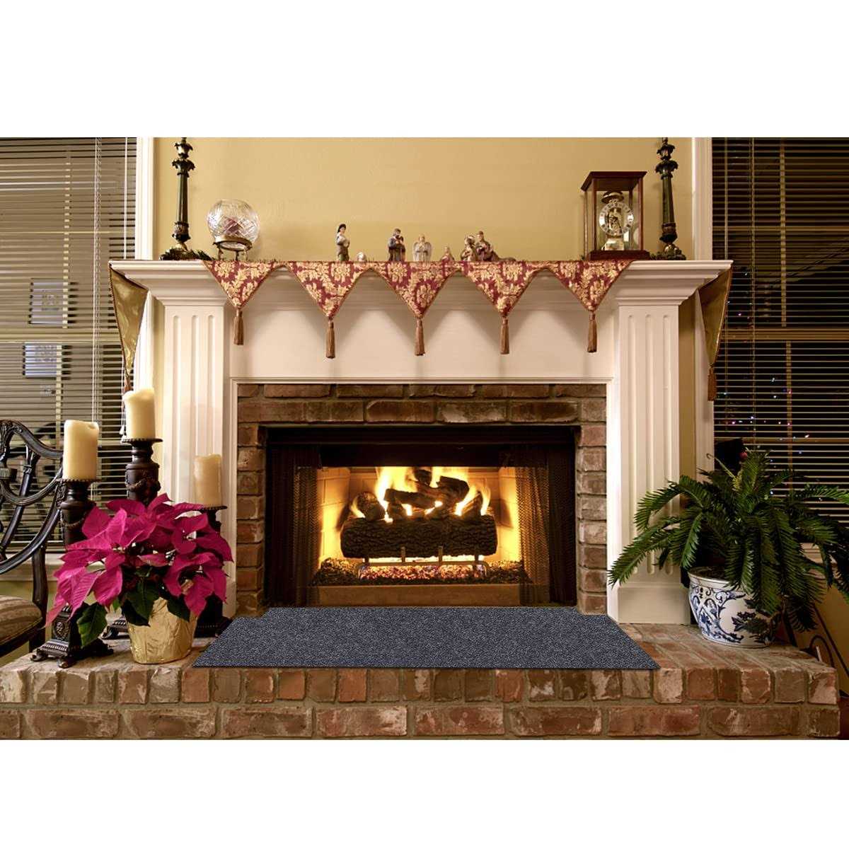 Drekan Fireplace Matprotect Your Terracedeck from Embersabsorb Liquidretardant