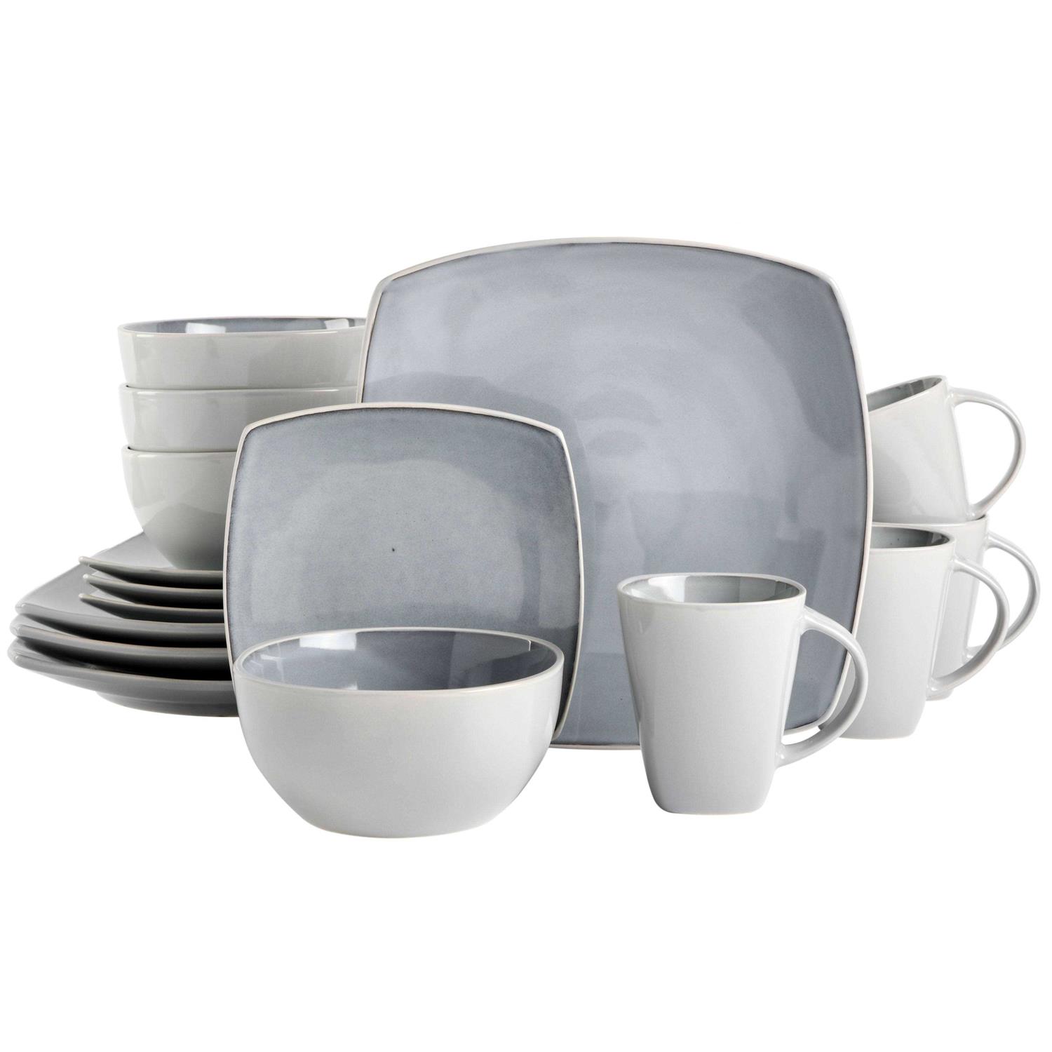 Gibson Home Soho Lounge 16-Piece Dinnerware Set