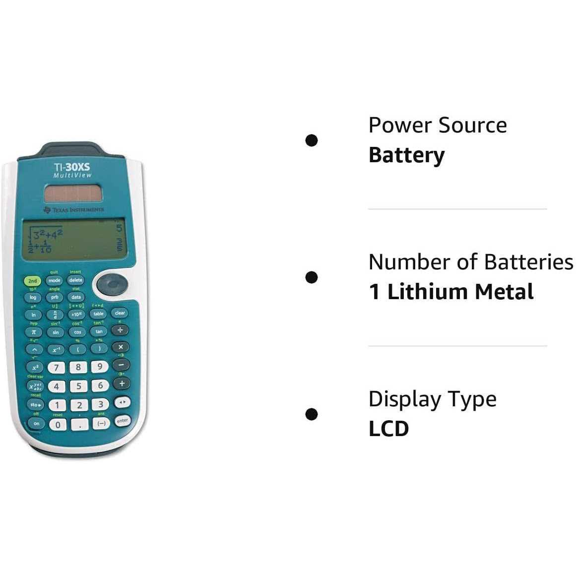 Texas Instruments Ti-30xs MultiView Scientific Calculator