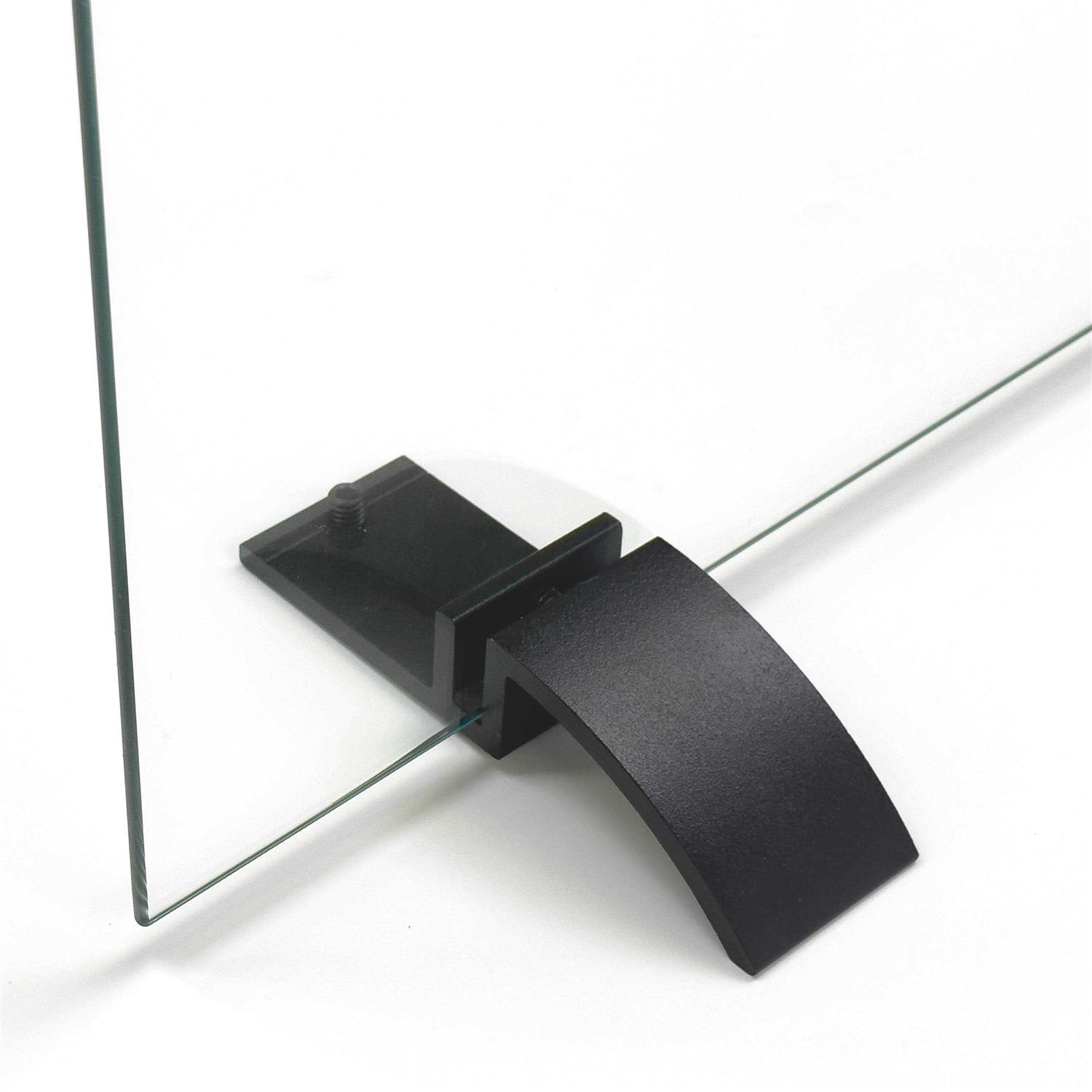 Pleasant Hearth Glass Fireplace Screen