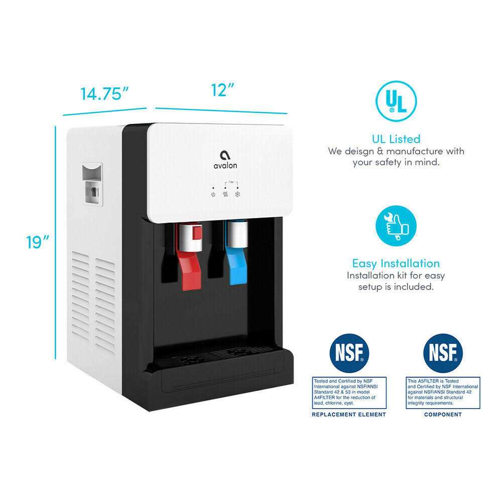 Avalon Countertop Bottleless Water Dispenser