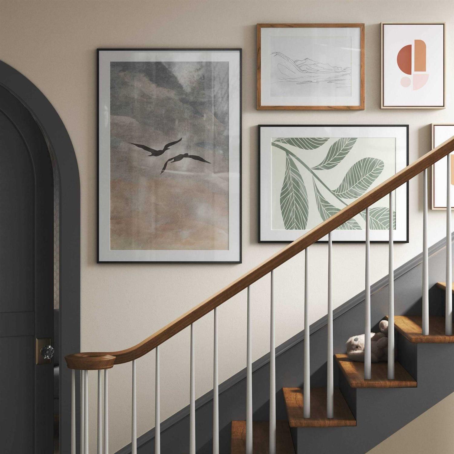 Threshold New 22 x 28 Matted to 18 x 24 Elevated Aluminum Poster Frame