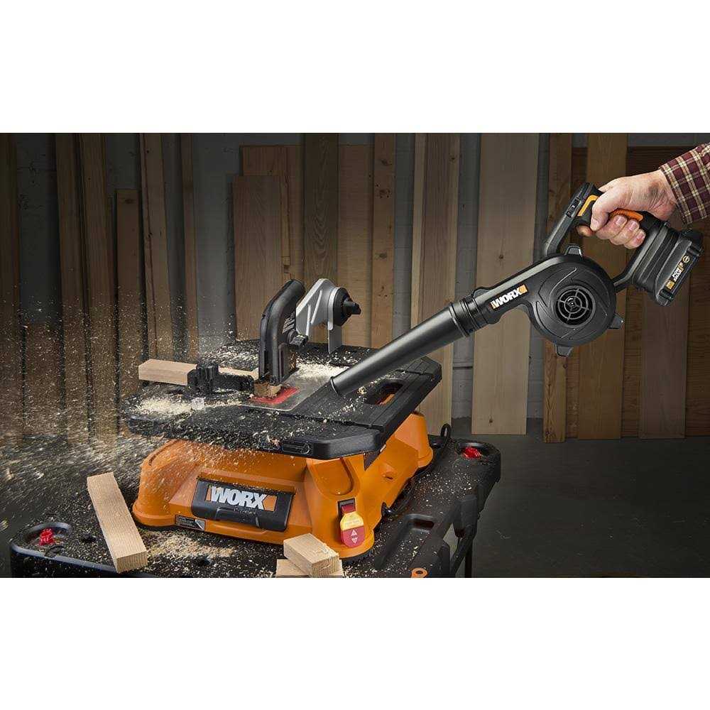 Worx 20V Cordless Shop Blower Power Share