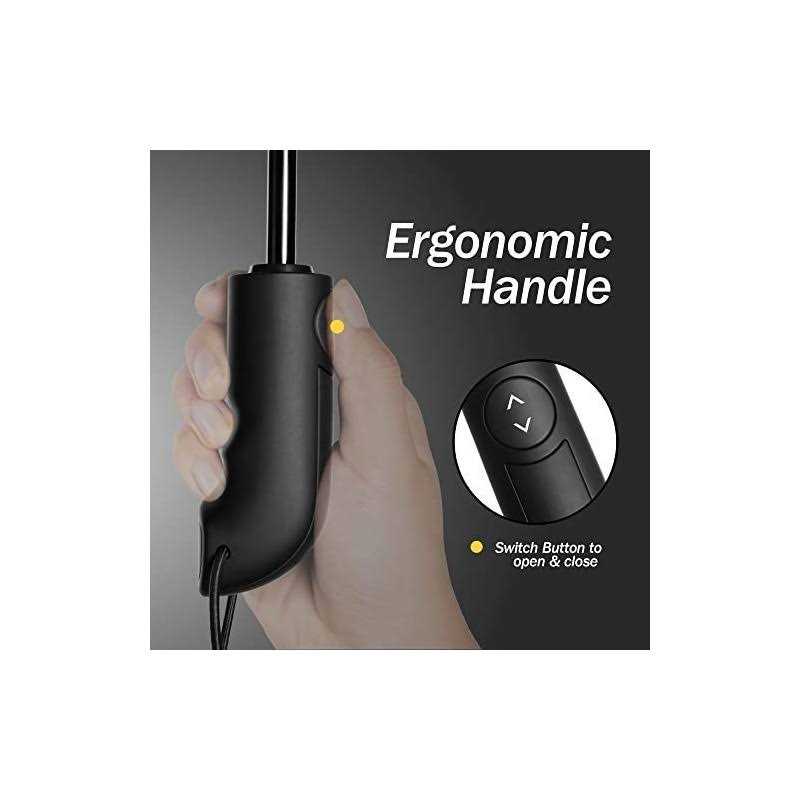 Chakipee Travel Umbrella Compact Windproof Portable Umbrellas for Rain and Sun