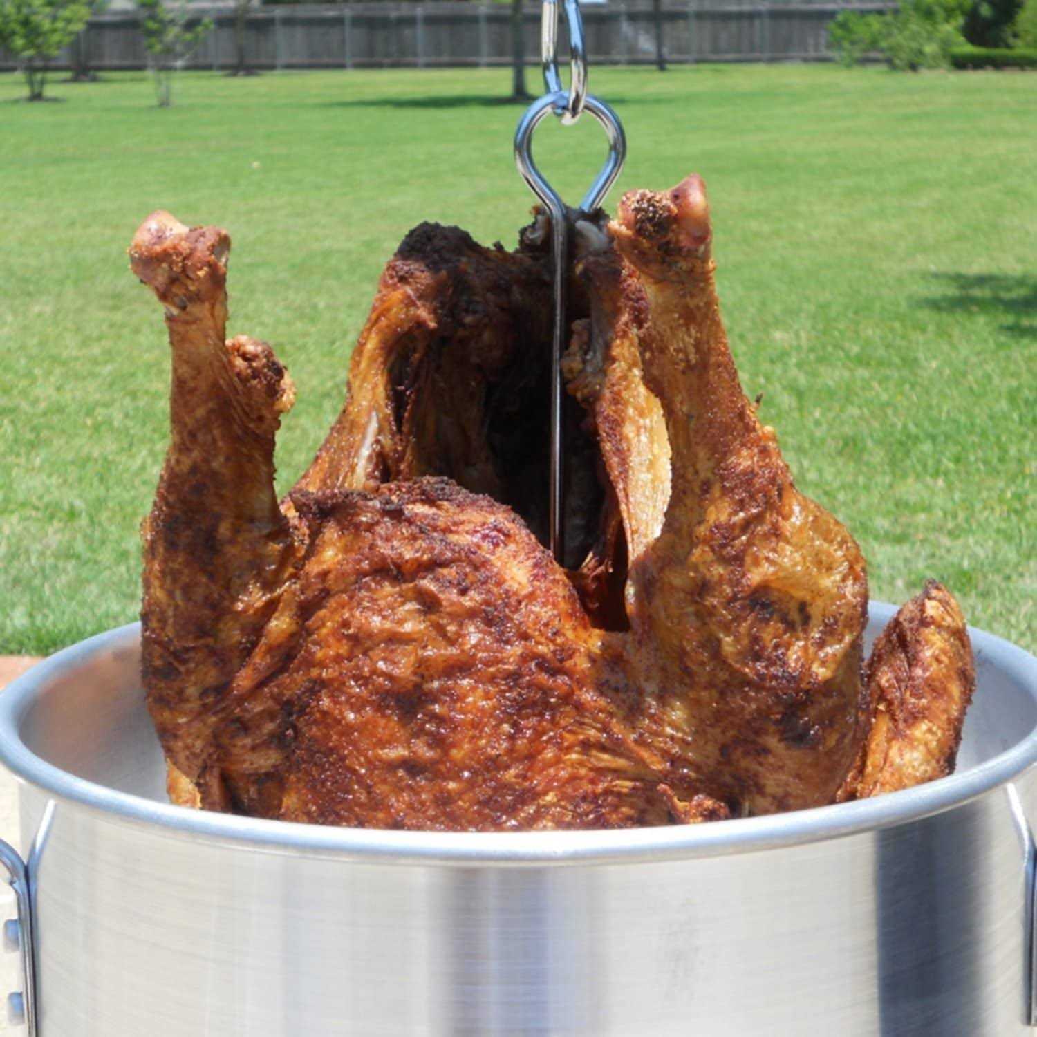 King Kooker 30-Quart Aluminum Turkey Pot with Spigot