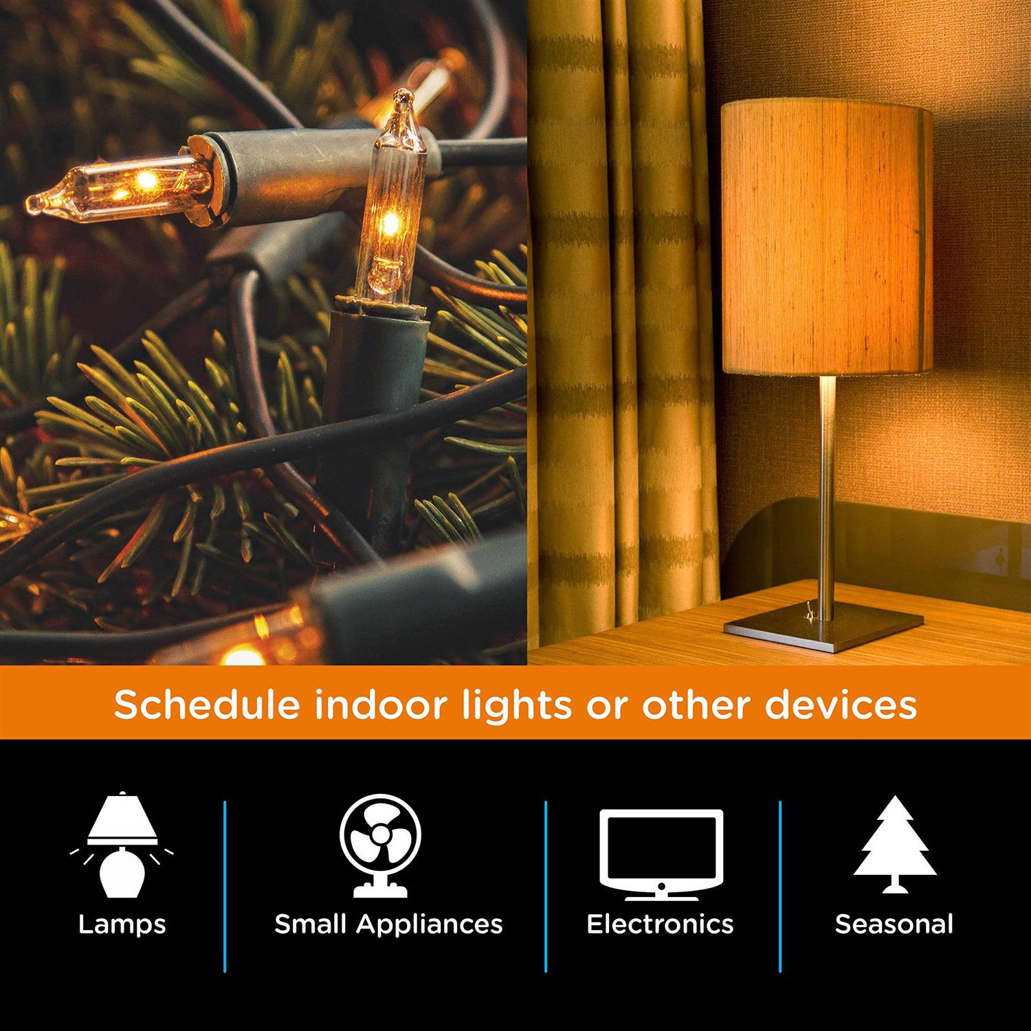 Mytouchsmart Plug-In Indoor Digital Timer