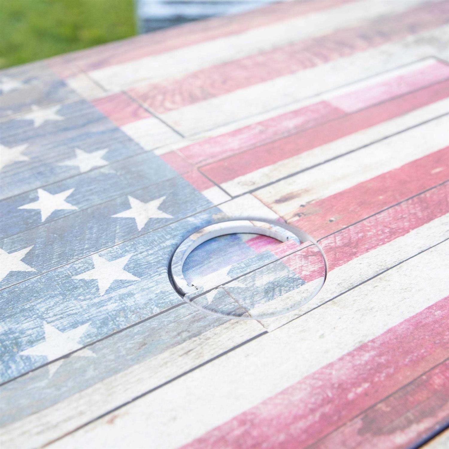 Endless Summer The Americana Rectangular Gas Outdoor Fire Pit