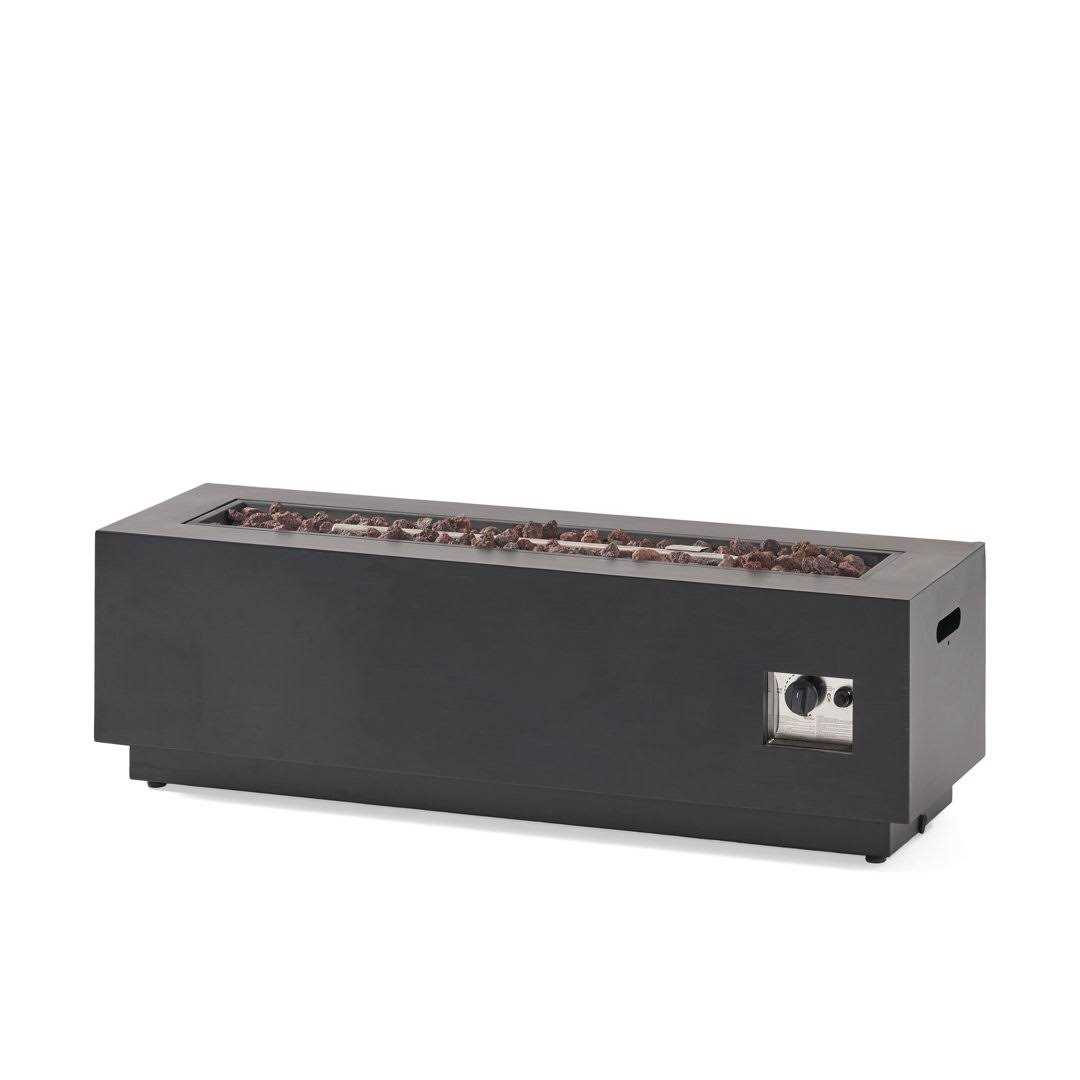 Wade Logan® Anaka Aluminum Propane Outdoor Gas Fire Pit Table