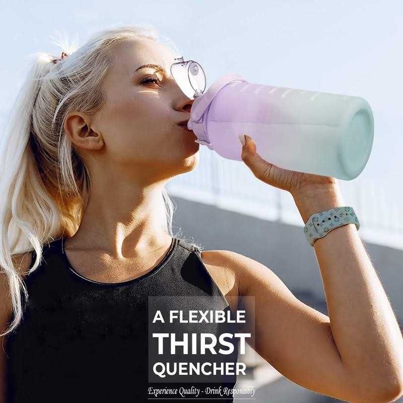 You Got This Living Motivational Water Bottle With Time Marker Gallon Water Bottle With Straw