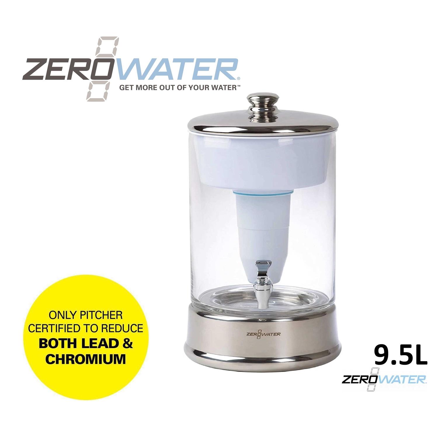 ZeroWater 40 Cup Glass Dispenser Water