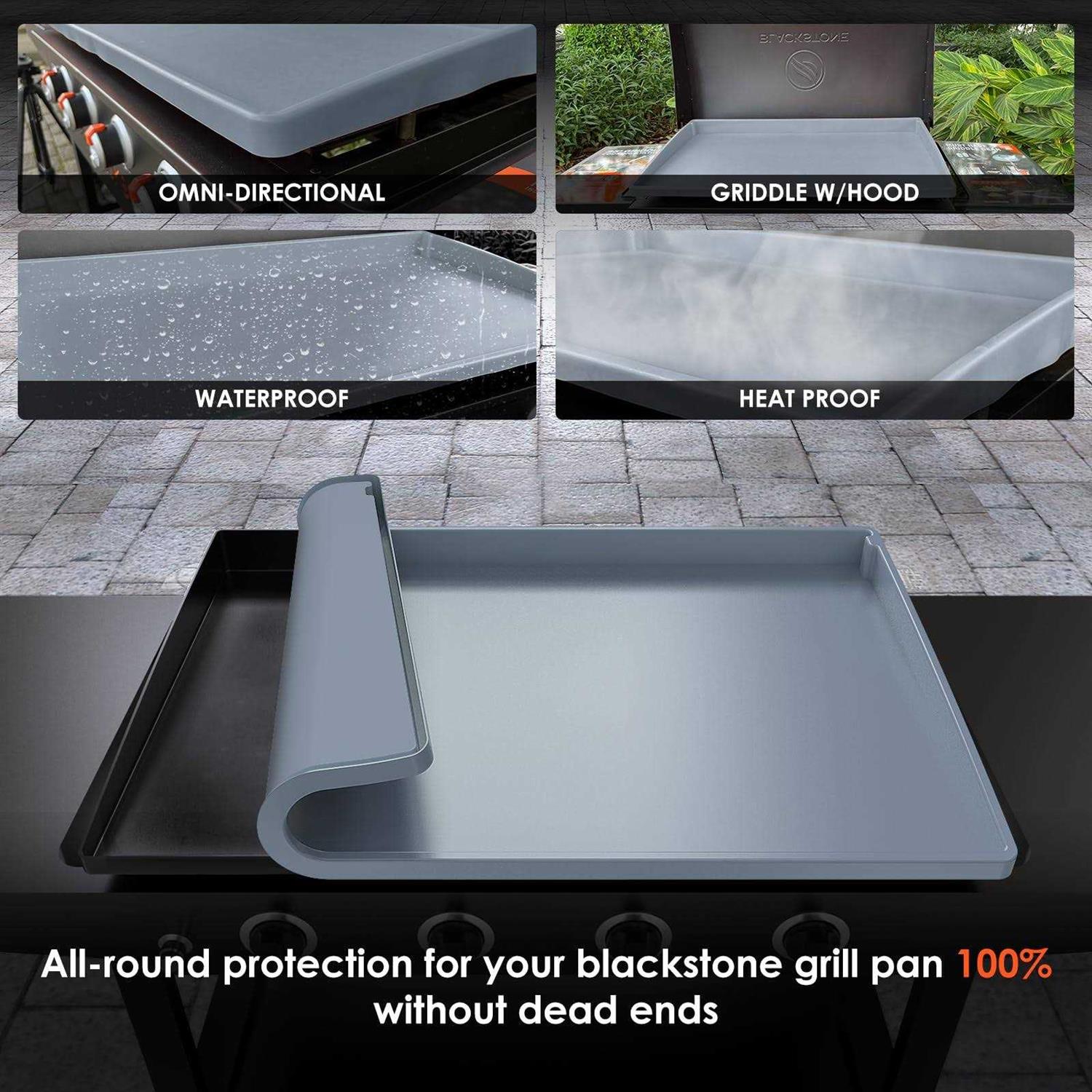 Upgraded Silicone Griddle Cover Mat Full-edge for Grill 36 Blackstone