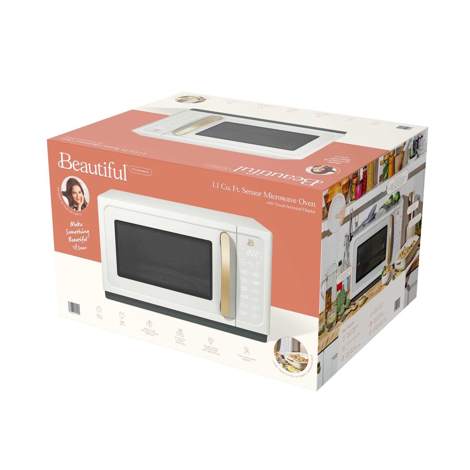 Beautiful 1.1 Cu ft Sensor Microwave Oven