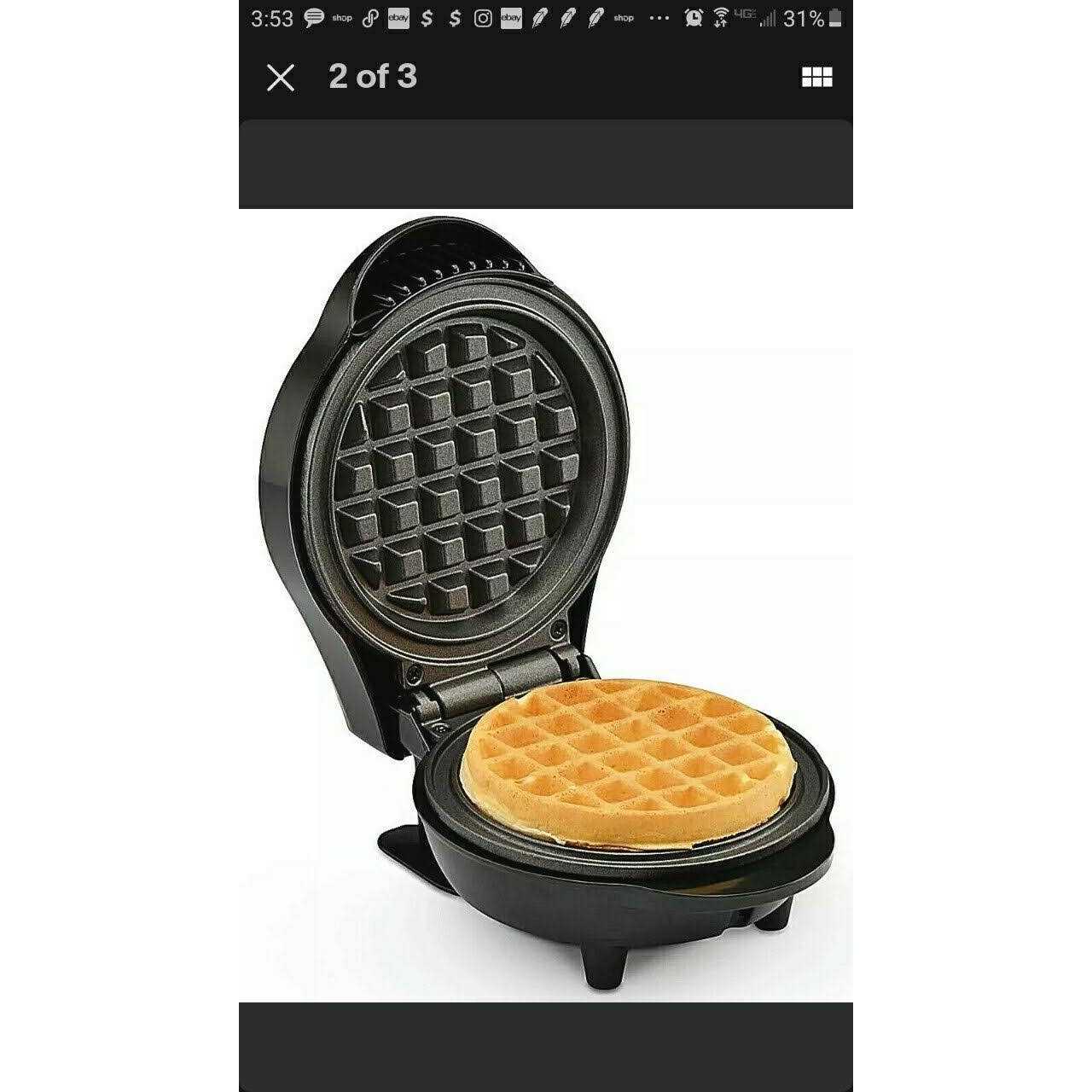 Toastmaster Mini Waffle Maker