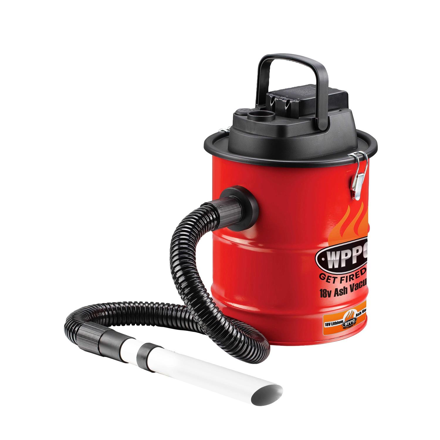 WPPO 18V Rechargeable Ash Vacuum with Attachments