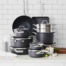 Calphalon Premier Hard-Anodized Nonstick 3.5-Quart Sauce Pan with Lid