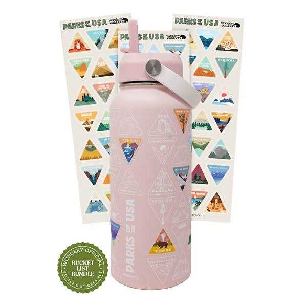Wondery the Original Parks of the USA Bucket List Bottle