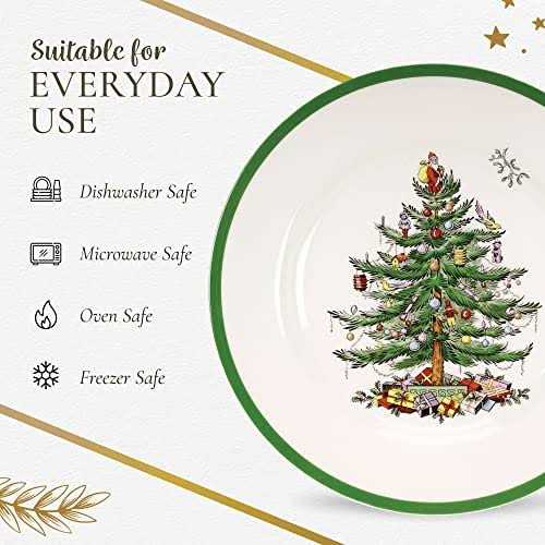 Spode Christmas Tree Collection 16-Piece Dinnerware Set