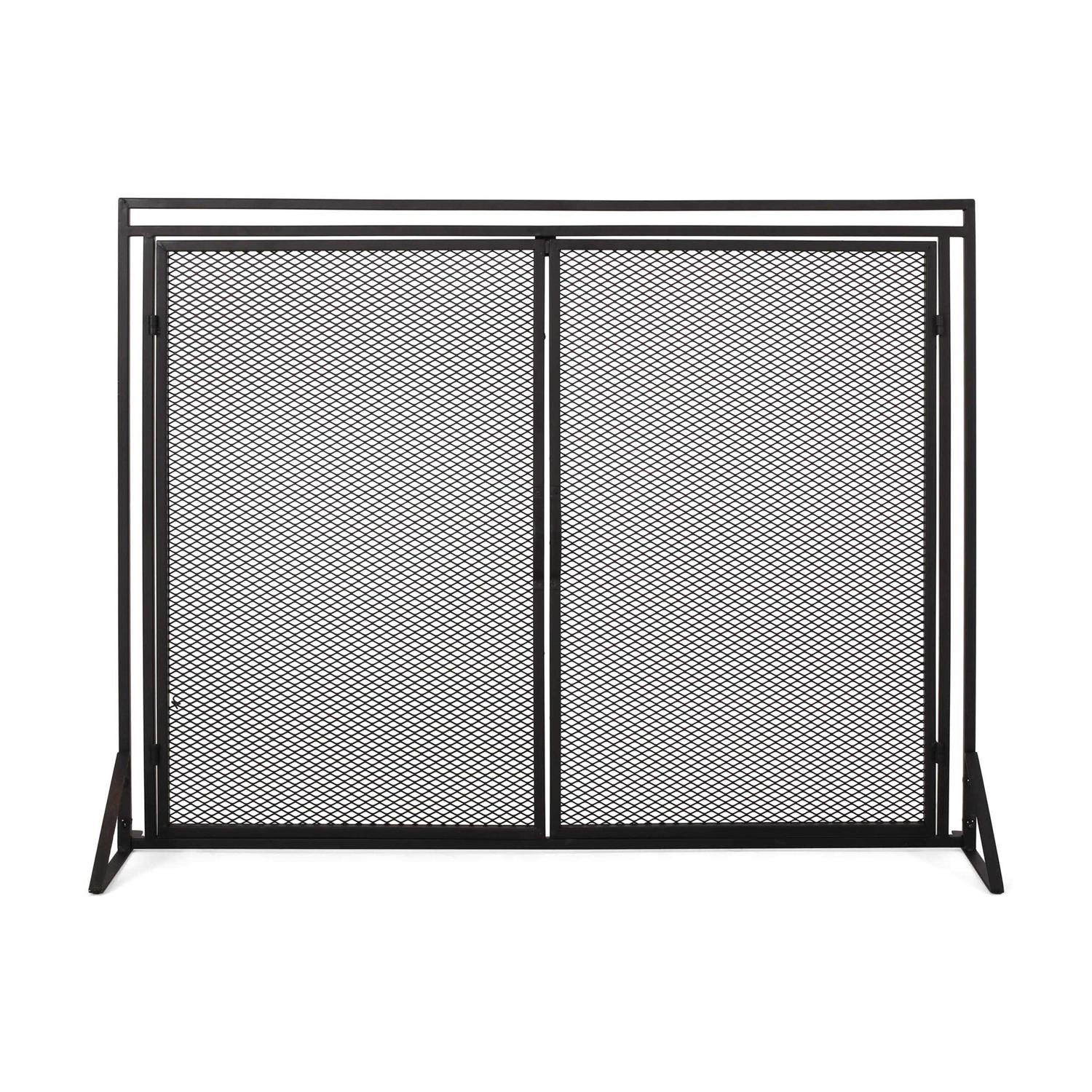 Christopher Knight Home Novia Iron Fireplace Screen