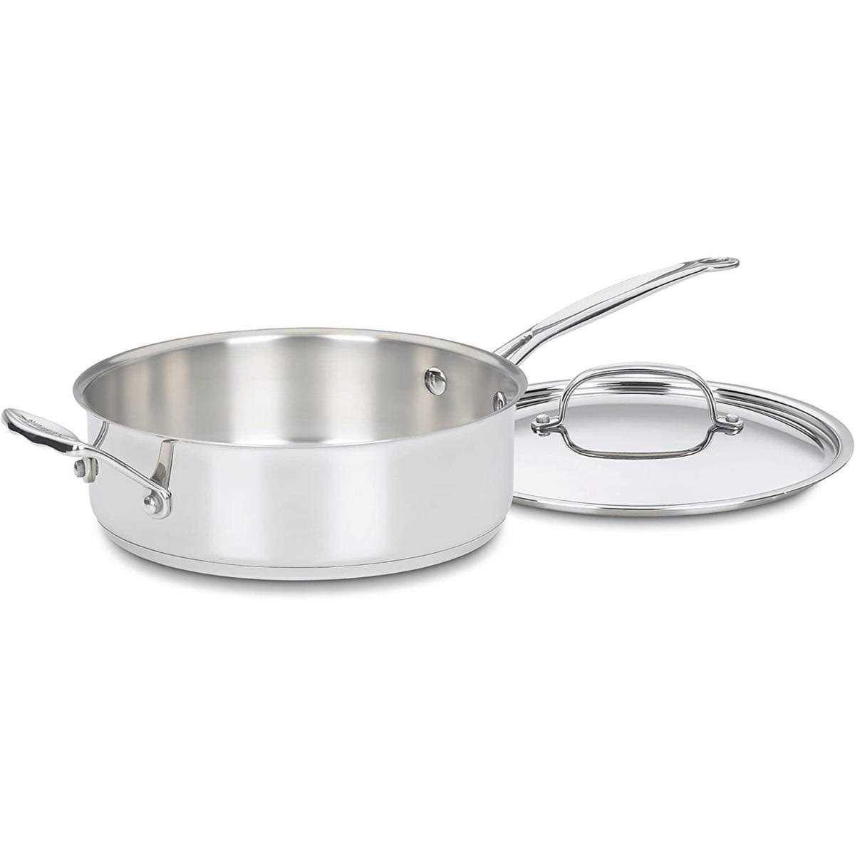 Cuisinart 10-Piece Chef’s Classic Stainless Cookware Set