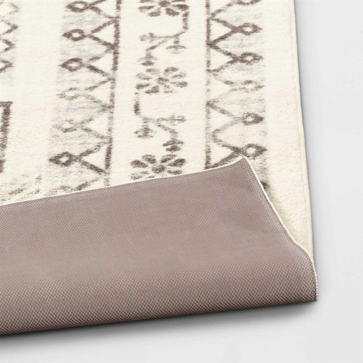 Threshold Kensington Washable Persian Style Rug Cream