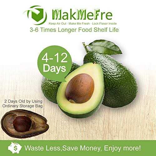 Makmefre 2 Pack 11×50 Vacuum Sealer Bags Rolls for Food