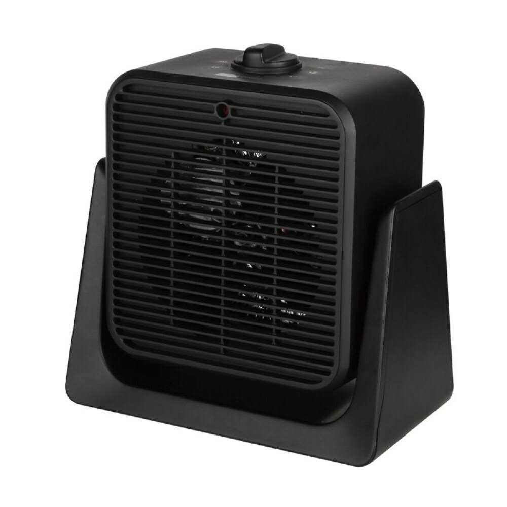 2 in 1 Cooler & Heater Desk Electric Small Cooling and Heating Fan Combo W/ Tip Over & Overheat Protection