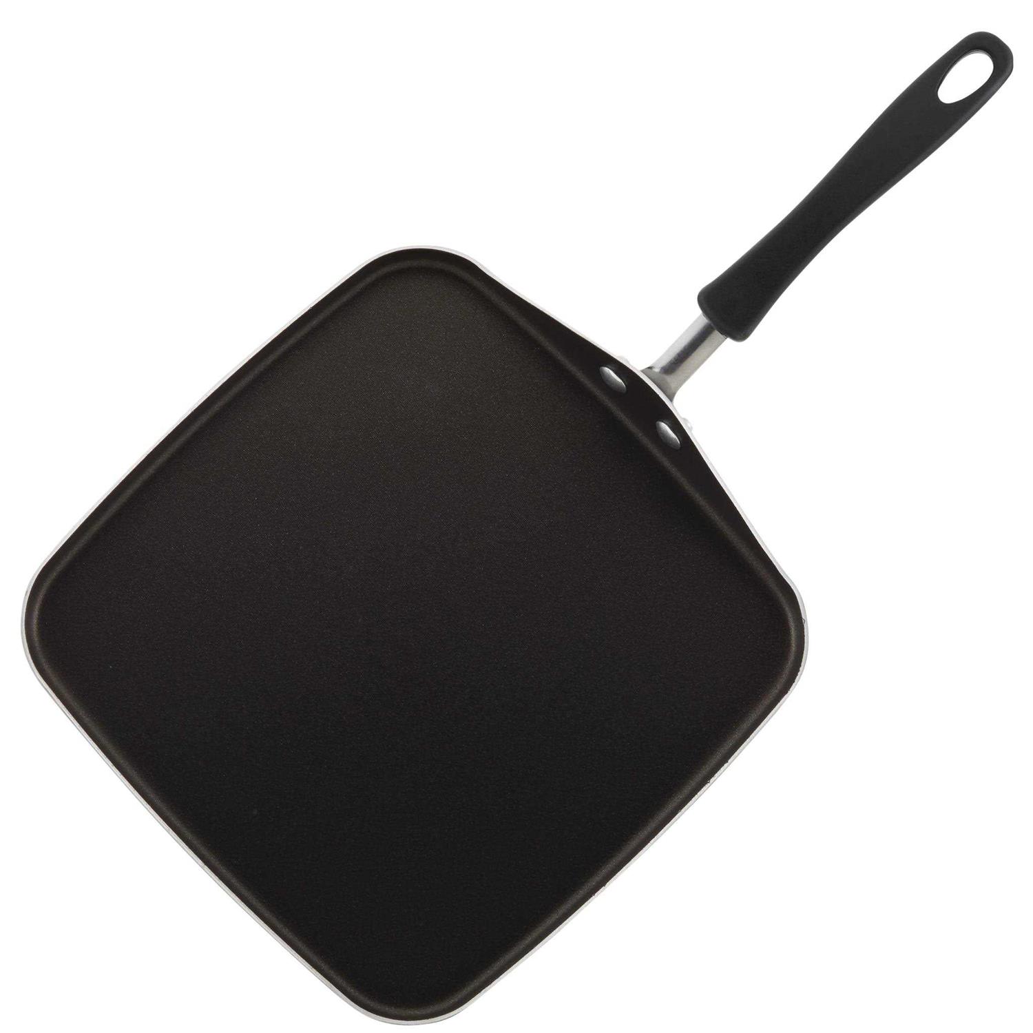 Farberware Cookstart Aluminum DiamondMax Nonstick Square Griddle