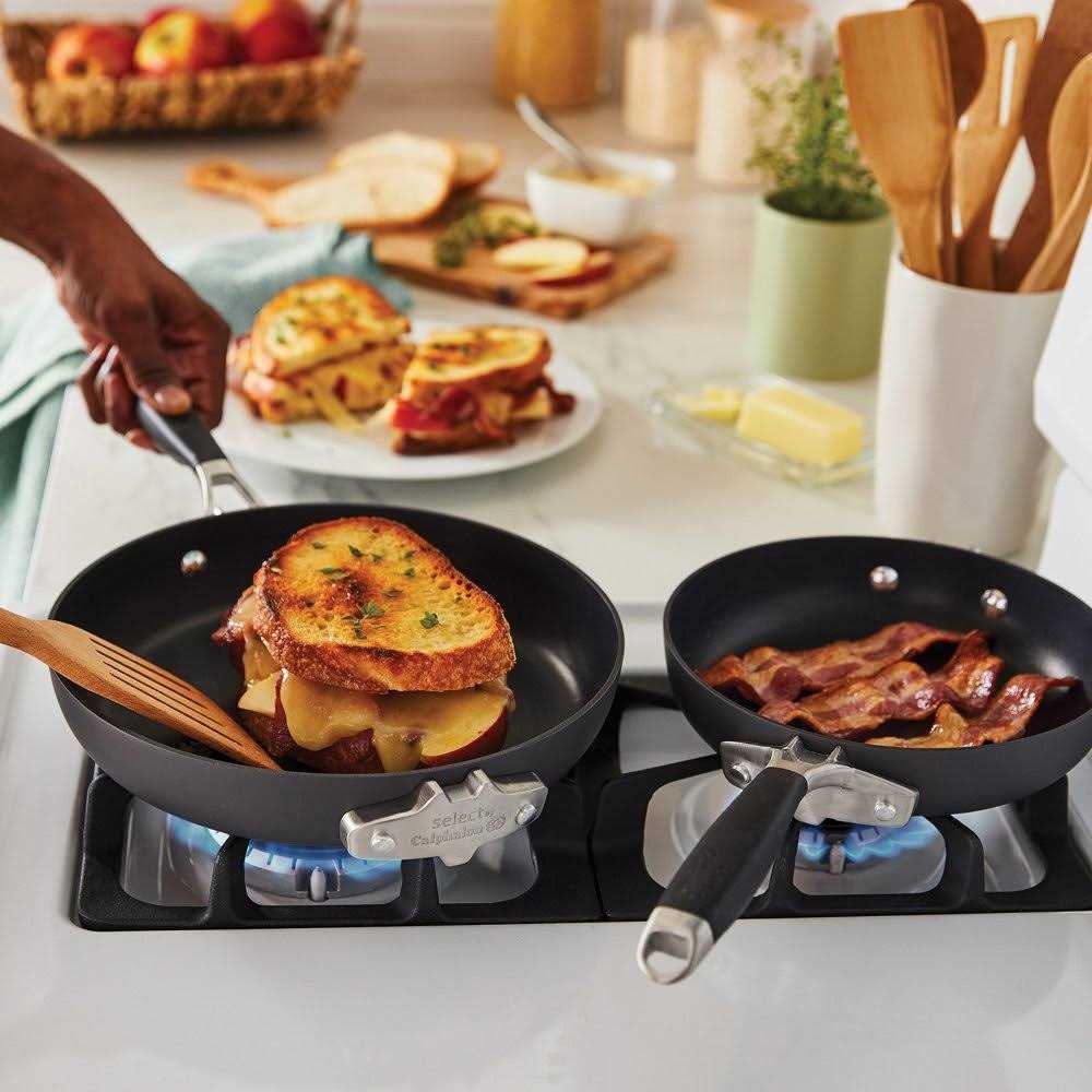 Select by Calphalon Space-Saving AquaShield Nonstick 14-Piece Cookware Set