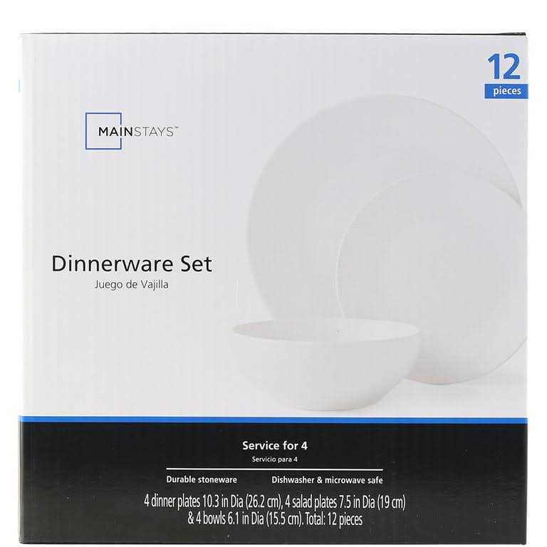 Mainstays Dinnerware Set