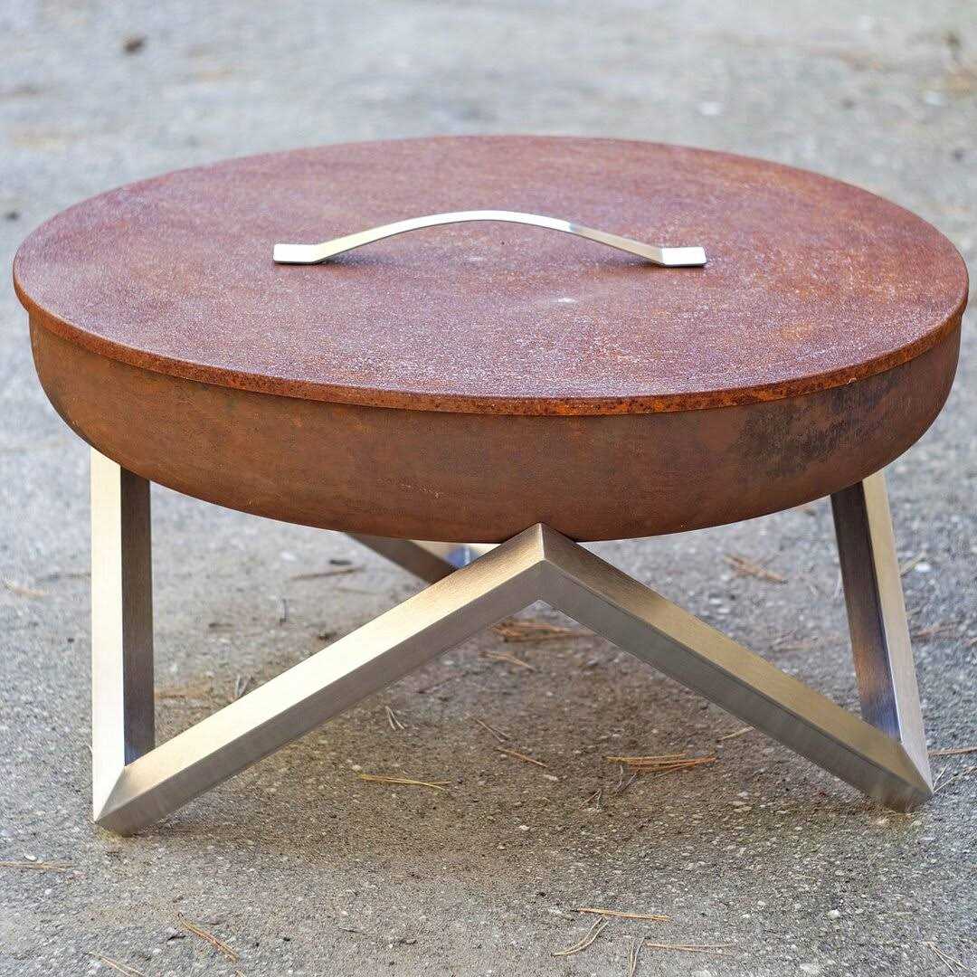 Steel Fire Pit Cover Curonian