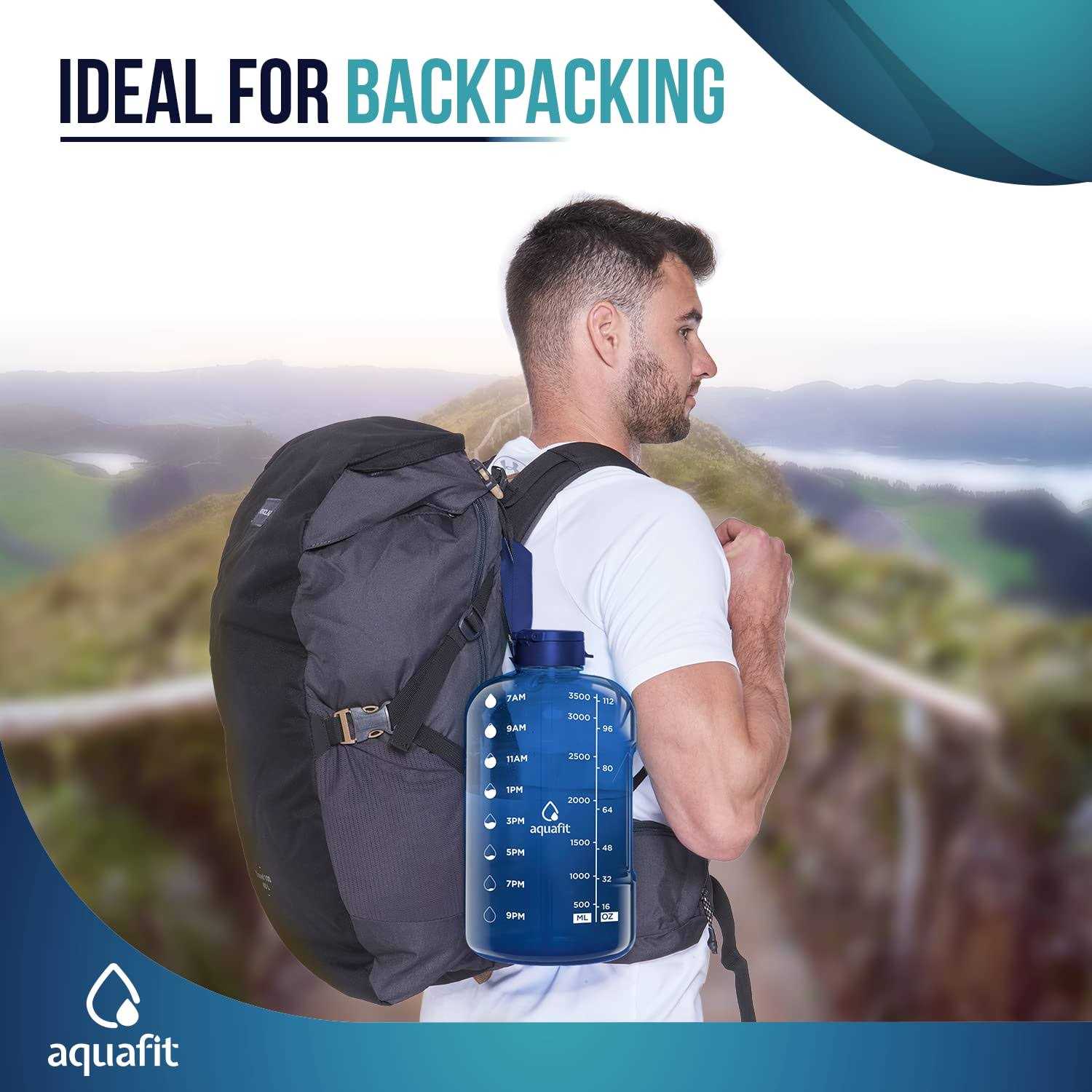 Aquafit Water Bottle With Straw Water Bottle