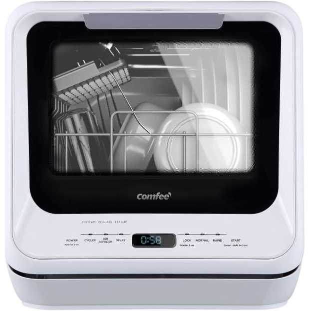 Comfee 16.5-in Portable Countertop Dishwasher