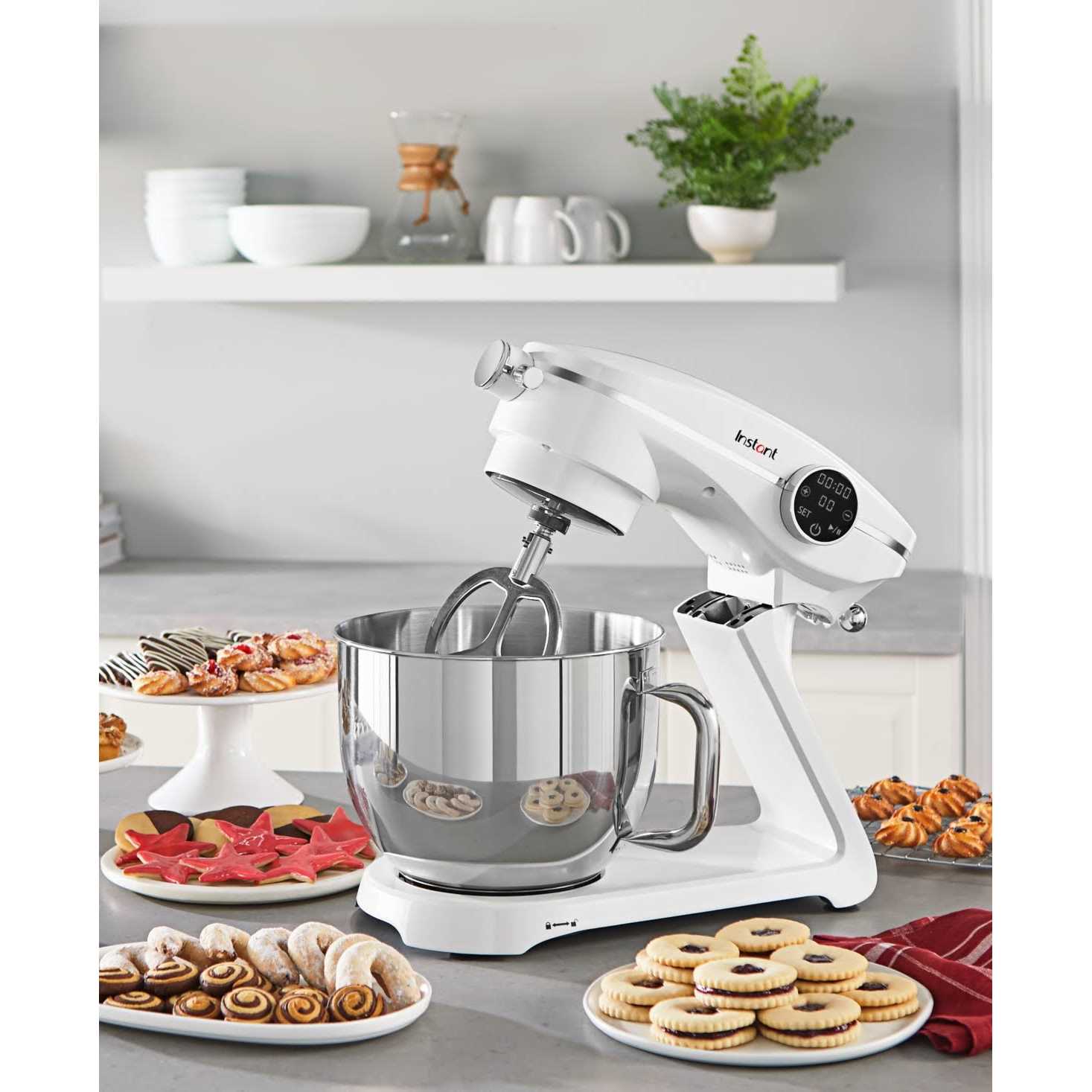 Instant 7.4 qt. 10-Speed Pearl Stand Mixer
