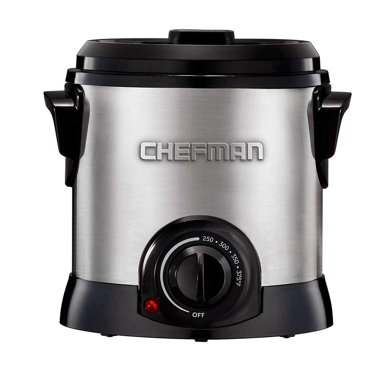 Chefman Fry Guy Deep Fryer with Removable Basket