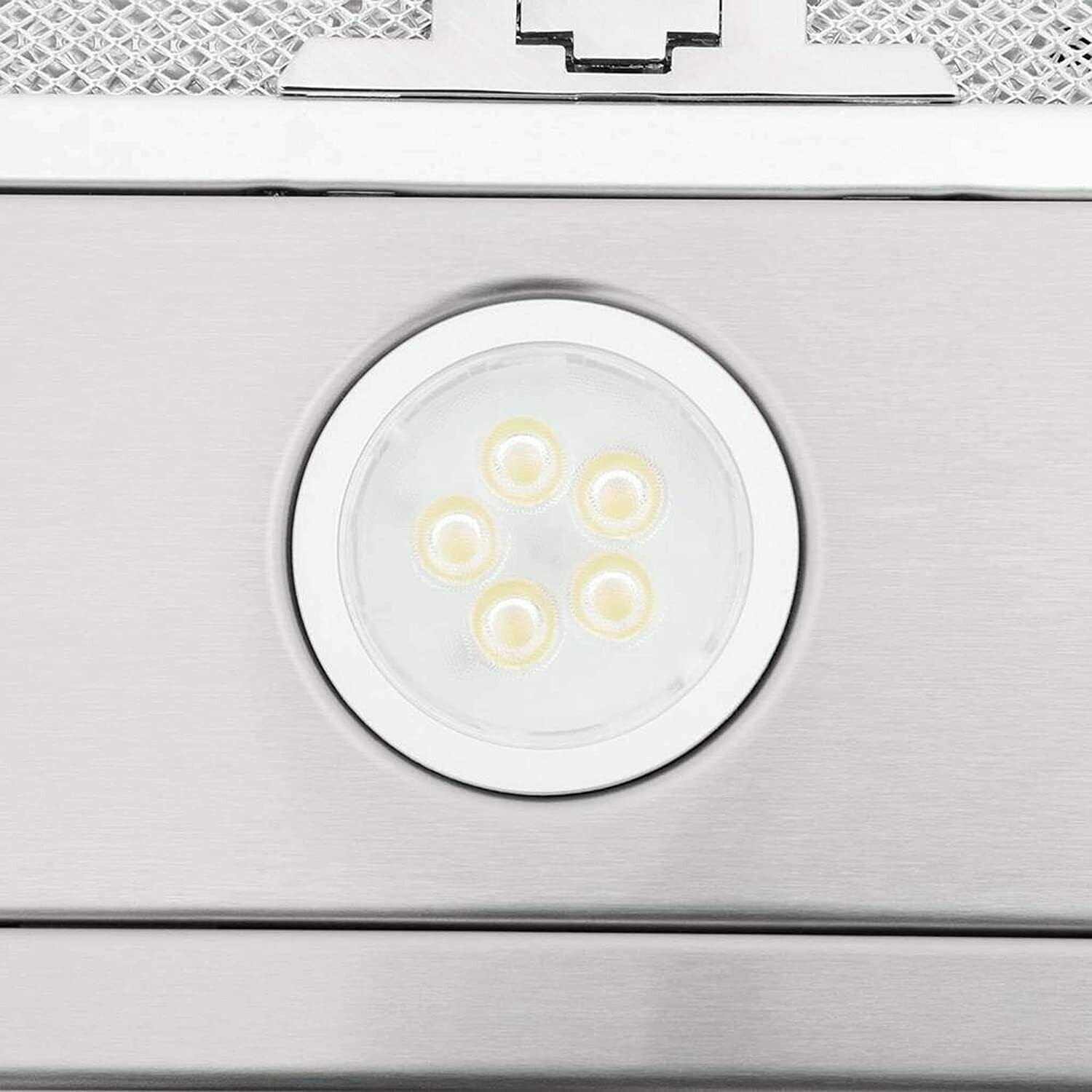 refurbished Open Box Like Vissani Qr254S 30 in Convertible Under Cabinet Range Hood with Charcoal Filter