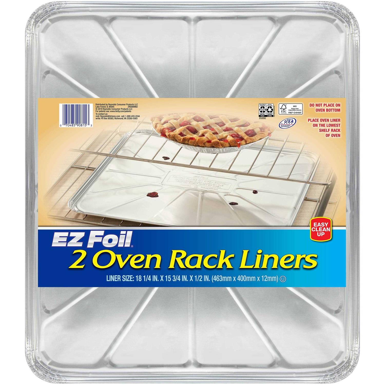 EZ Foil Oven Rack Liner