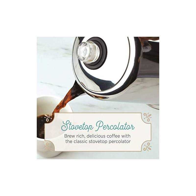 Farberware Classic Yosemite Stainless Steel Coffee Percolator